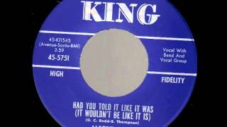 Video thumbnail of "Albert king    Had You Told It Like It Was It Wouldn't Be Like It Is"
