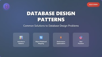 Database Design Patterns Explained for Beginners!