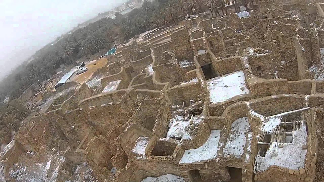 تصويري وانتاجي لتساقط ثلوج محافظة دومة الجندل 1436