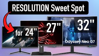 Your Guide to Buying the Perfect Monitor: 24 vs 27 vs 32inch for 1080p, 1440p, 4K + Ultrawide