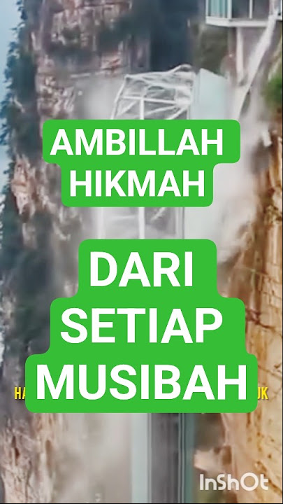 Ambilah Hikmah Dari Musibah #pov #musibah #videoviral