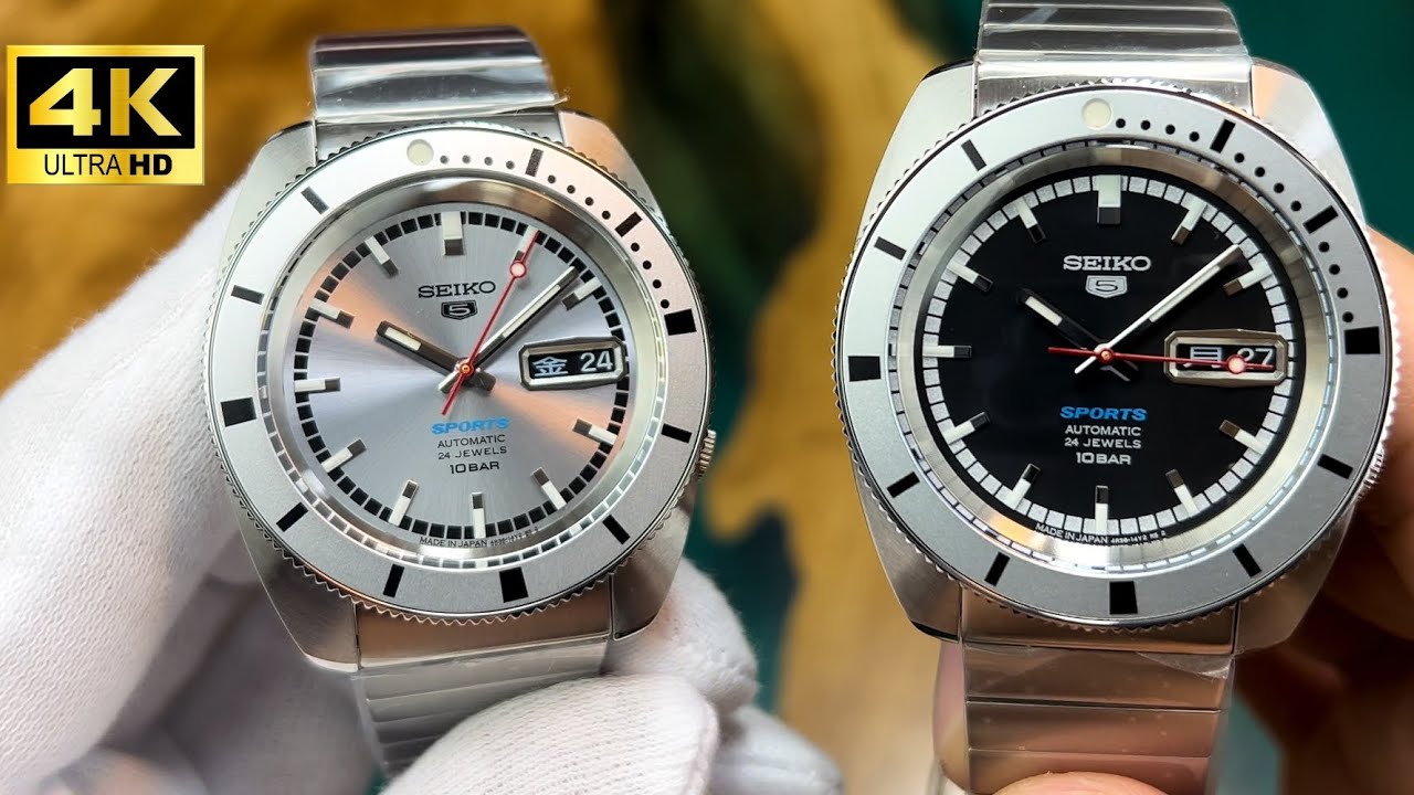 Review 4K ] Unboxing Seiko 5 Sports SBSA269 & SBSA271