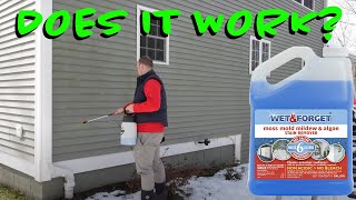 Cleaning Mildew - Testing Wet and Forget (Review)