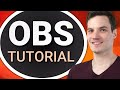 Gambar cover 🔴 How to use OBS for Screen Recording or Streaming - Beginner Tutorial