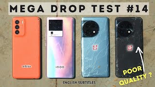 Drop Test - OnePlus 11R vs OnePlus 11 vs iQOO Neo 7 vs Infinix Zero 5G 2023