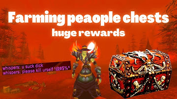FARMING PEOPLE CHESTS  | HIGH RISK PVP  | NEW LEAGUE 3 | Project Ascension | Classless WoW