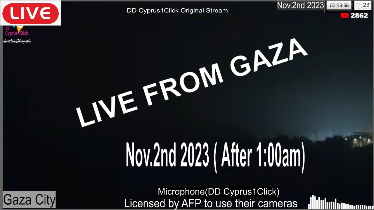 GAZA LIVE : Palestine,GAZA | Multi-cams | Stream #63 - YouTube