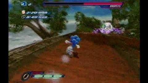 Sonic Unleashed (Wii) - BOSS BATTLE VS Egg Beetle