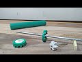 How to make Rc Axel gear it home from pvc pipe how to make bevel gear rc tuck homemade gear for axel