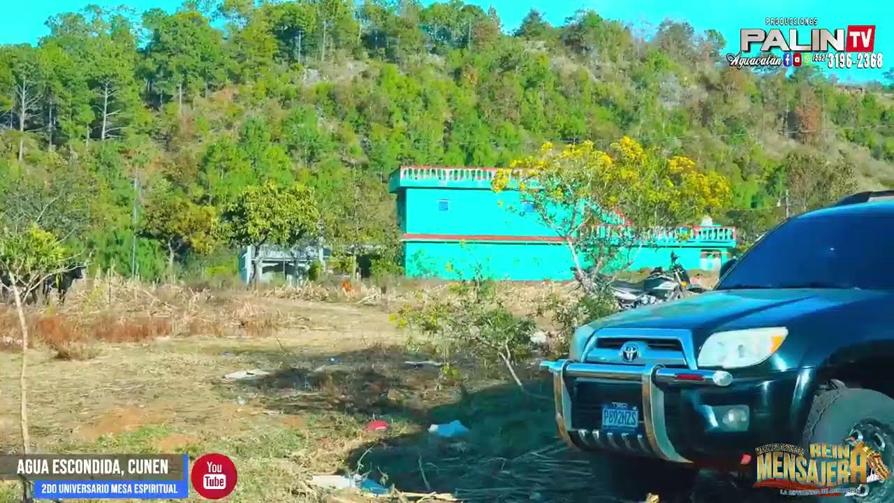 EN VIVO EN AGUA ESCONDIDA, CUNEN, QUICHE . EN VIVO REINA MENSAJERA