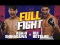 Asahi Shinagawa vs. Rui Botelho | ONE Championship Full Fight