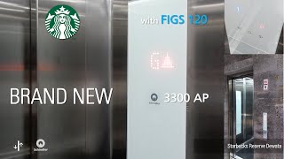 Brand New Schindler 3300 AP Elevator - Starbucks Reserve Dewata, Bali, ID (Store)