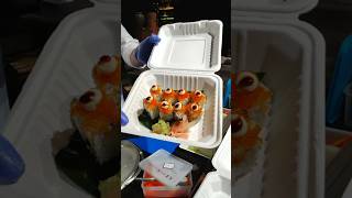 How to make parfect Sushi rolls let's learn with RB DeO CHEF#ytshort @foodiesaao #sushi