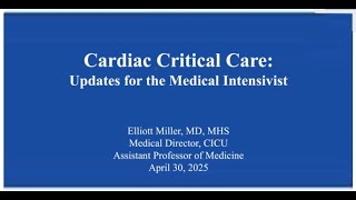 Yale PCCSM Grand Rounds - April 30, 2025