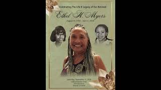 Ethel H  Myers Obituary Program
