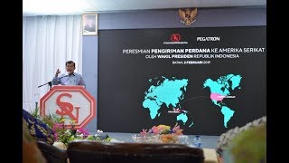 Peresmian Pengiriman Perdana Produk Fast Router dan Wireless Wave 2 ke Amerika Serikat