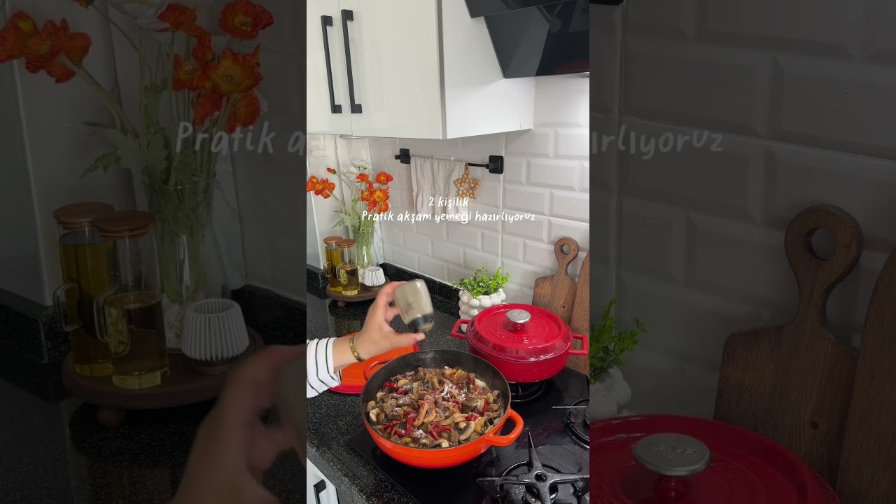 2 kişilik pratik akşam yemeği hazırlıyoruz / lokum gibi et sote / kremalı kuskus 2 kişilik pratik akşam yemeği hazırlıyoruz / lokum gibi et sote / kremalı kuskus