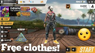 How to get free clothes in Free Fire! [Lulubox] screenshot 1