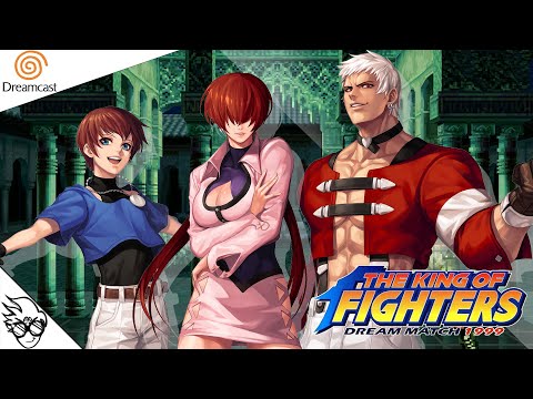 The King of Fighters: Dream Match 1999 (Dreamcast)- Shermie + Yashiro + Chris [Playthrough/LongPlay]