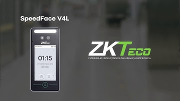 Pré-lançamento - SpeedFace V4 ZKTeco