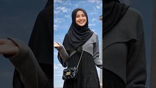 One Set Simple Look Anti Ribet | Sweater Rajut + Inner Dress + Mini Bag | Favorit Gen Z