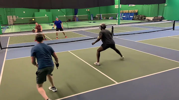 4.5+ Pickleball Mens Doubles David Nel / Gary Galt vs Clifford Joseph /AJ