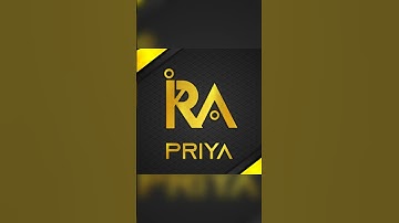 Priya logo design #logo #logodesign #logomaker #viral #logodesigner