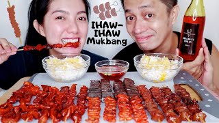 Ihaw-ihaw (Isaw, Bituka, Betamax,BBQ) Mukbang! Simot sa Sarap! + Masarap na Chicken Oil