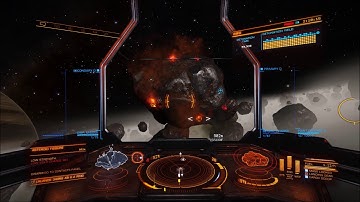 Elite Dangerous beta mining explosion