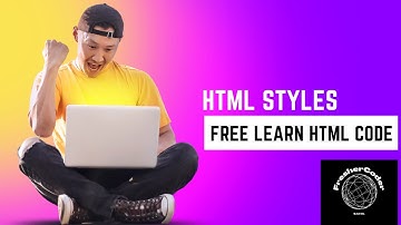 Lesson 3 The HTML style attribute is used to add styles to an element, such as color, font, size,