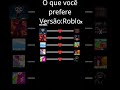 oque vocês preferem? #roblox