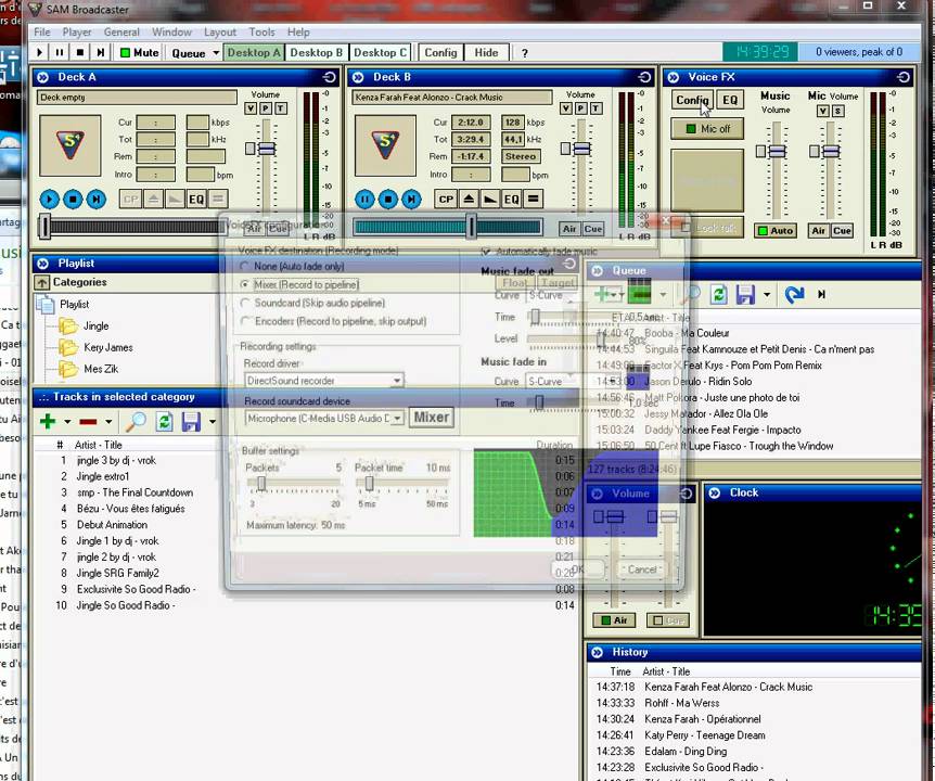 Tuto SAM BroadCaster: Passé les auditeurs a l'antenne avec skype