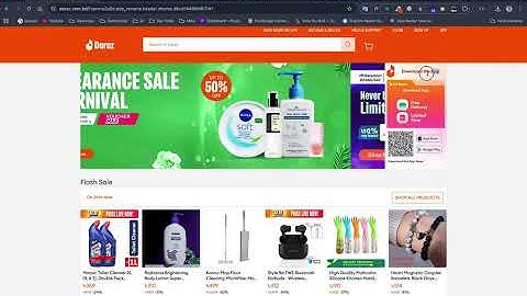 Hero section of daraz clone part -1