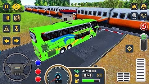 Mobile Bus Simulator Indian driver - First Bus Transporter Game Driving Android Gameplay - 2025