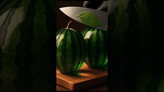 "Wait... That's Not a Real Watermelon 😱🍉 | Ultra Satisfying Macro Glass Cut"