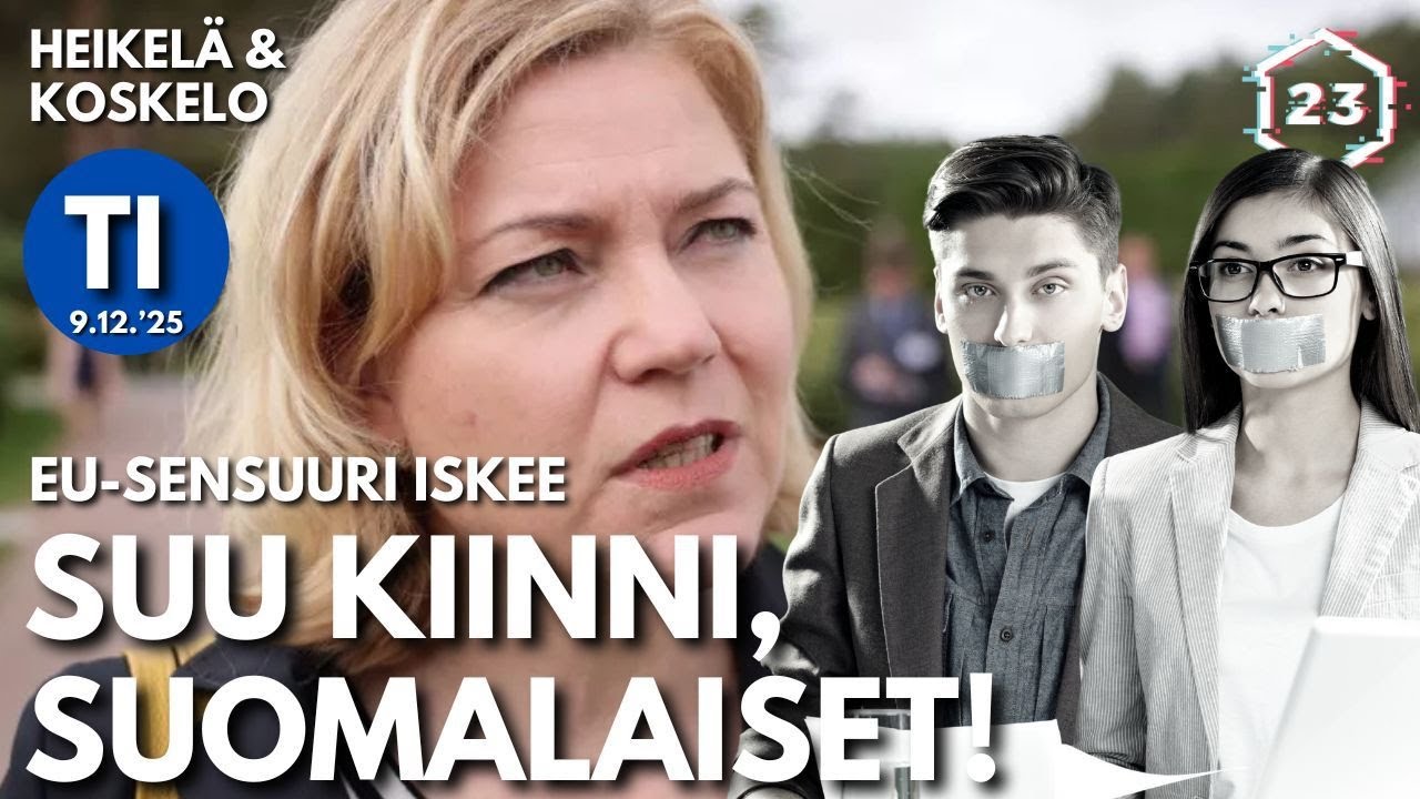 Suut kiinni, suomalaiset! | Heikelä & Koskelo 23 minuuttia | 1269