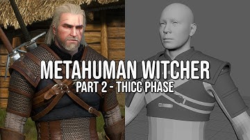 MetaHuman Witcher - Part 2 Armor