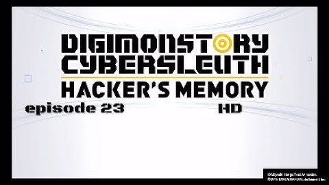 DIGIMON STORY: CYBER SLEUTH - HACKER