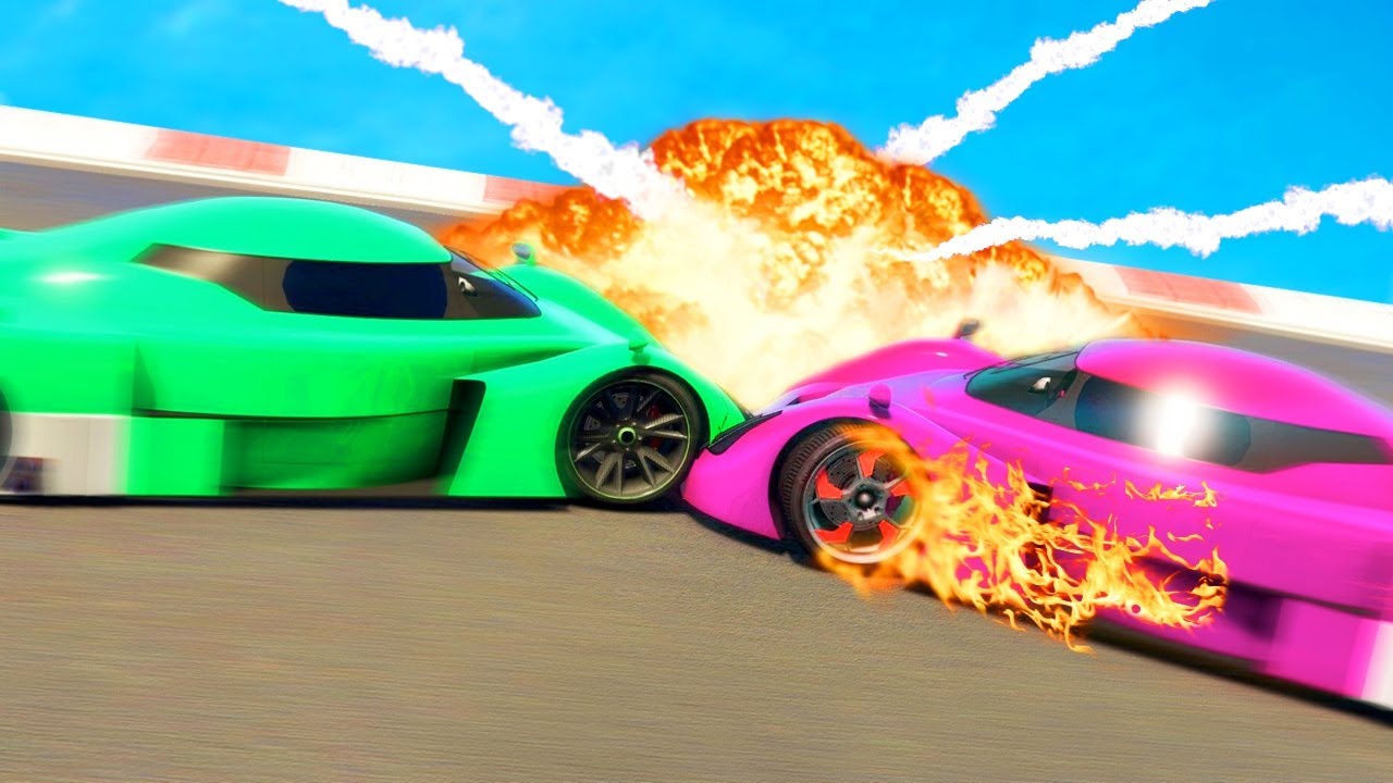 GIRLFRIEND vs. BOYFRIEND ON GTA 5! (GTA 5 Funny Moments)