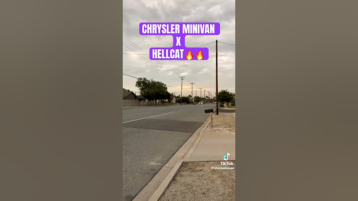 MINIVAN HELLCAT?