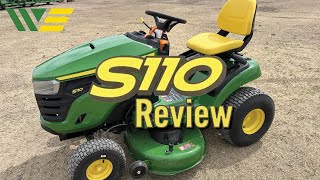 2023 John Deere S110 Mower Review & Walkaround Thumbnail