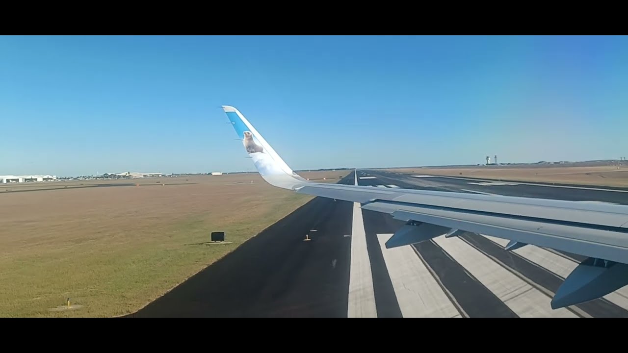 Taking off from Corpus Christi International Airport in an Airbus 321neo (PART 2)