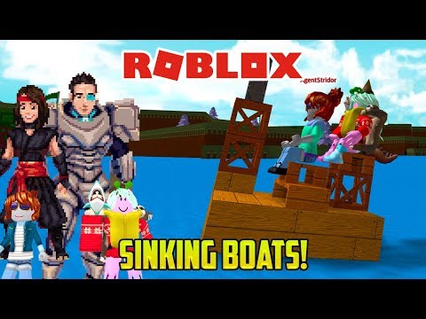 Roblox: OUR BOATS KEEP SINKING (Build a Boat for Treasure minigame)