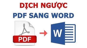 Chuyển PDF sang Word với Adobe