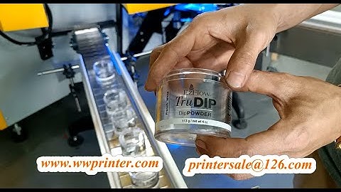 4 Color Automatic Screen Printer for Plastic Container  Decorating with Camera Registration