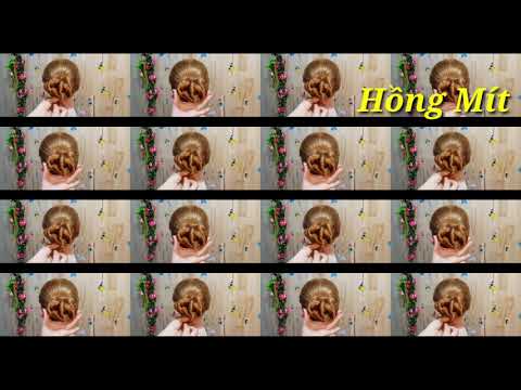 3 Cách búi tóc đẹp đơn giản dễ làm đi đám cưới | 3 Kiểu tóc dự tiệc | Top 3 Easy Bun Hairstyle #165