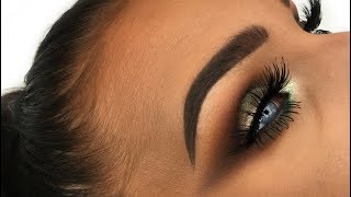 Gorgeous Sparkly Green Smokey Eye | Summer Spring Makeup Tutorial