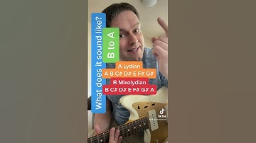Lydian vs Mixolydian Modes