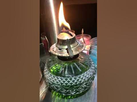 Kerosene lantern with Shabbos Paraffin lamp oil 4k - YouTube