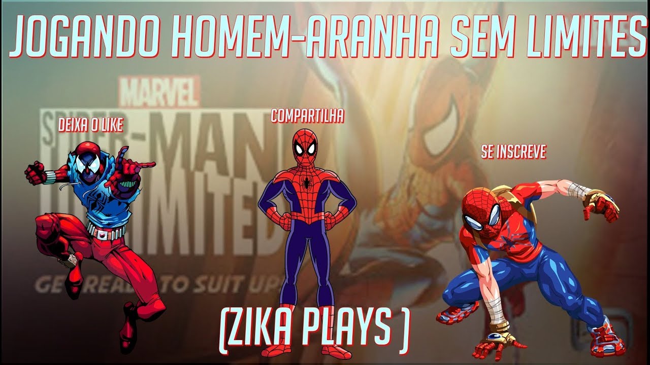 Jogando Homem Aranha Sem Limites2(Zika Plays)2017 YouTube Jogando Homem Aranha Sem Limites2(Zika Plays)2017 YouTube